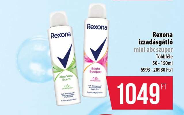 Rexona izzadásgátló