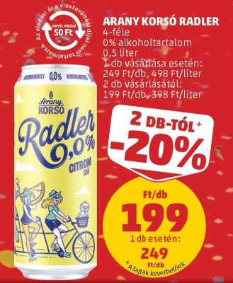 ARANY KORSÓ RADLER