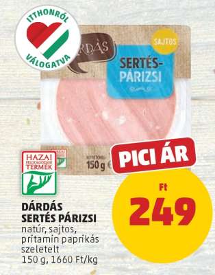 Dárdás Sertés Párizsi