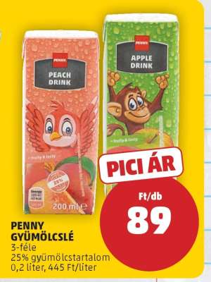 PENNY GYÜMÖLCSLÉ