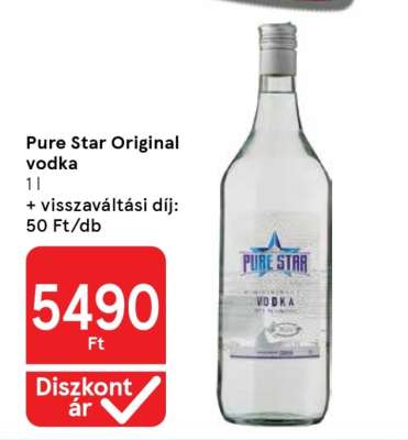 Pure Star Original Vodka