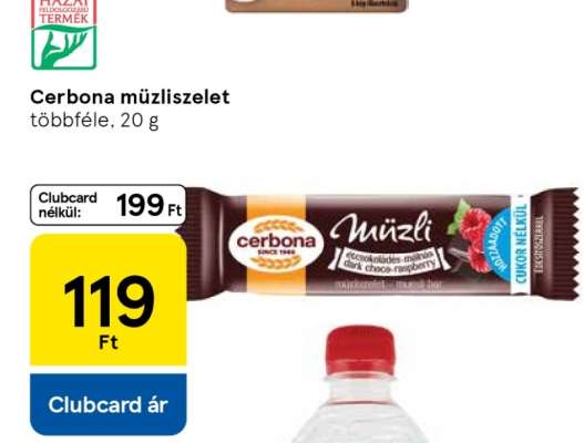 CERBONA Müzliszelet*