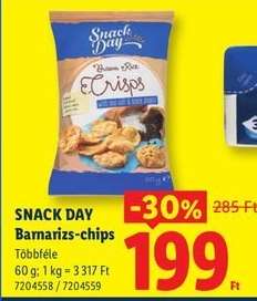 SNACK DAY Barnarizs-chips