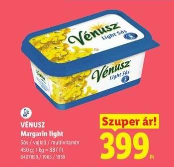 VÉNUSZ Margarin light
