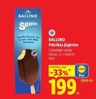 BALLINO Pálcikás jégkrém