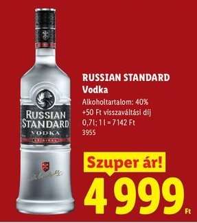 RUSSIAN STANDARD Vodka