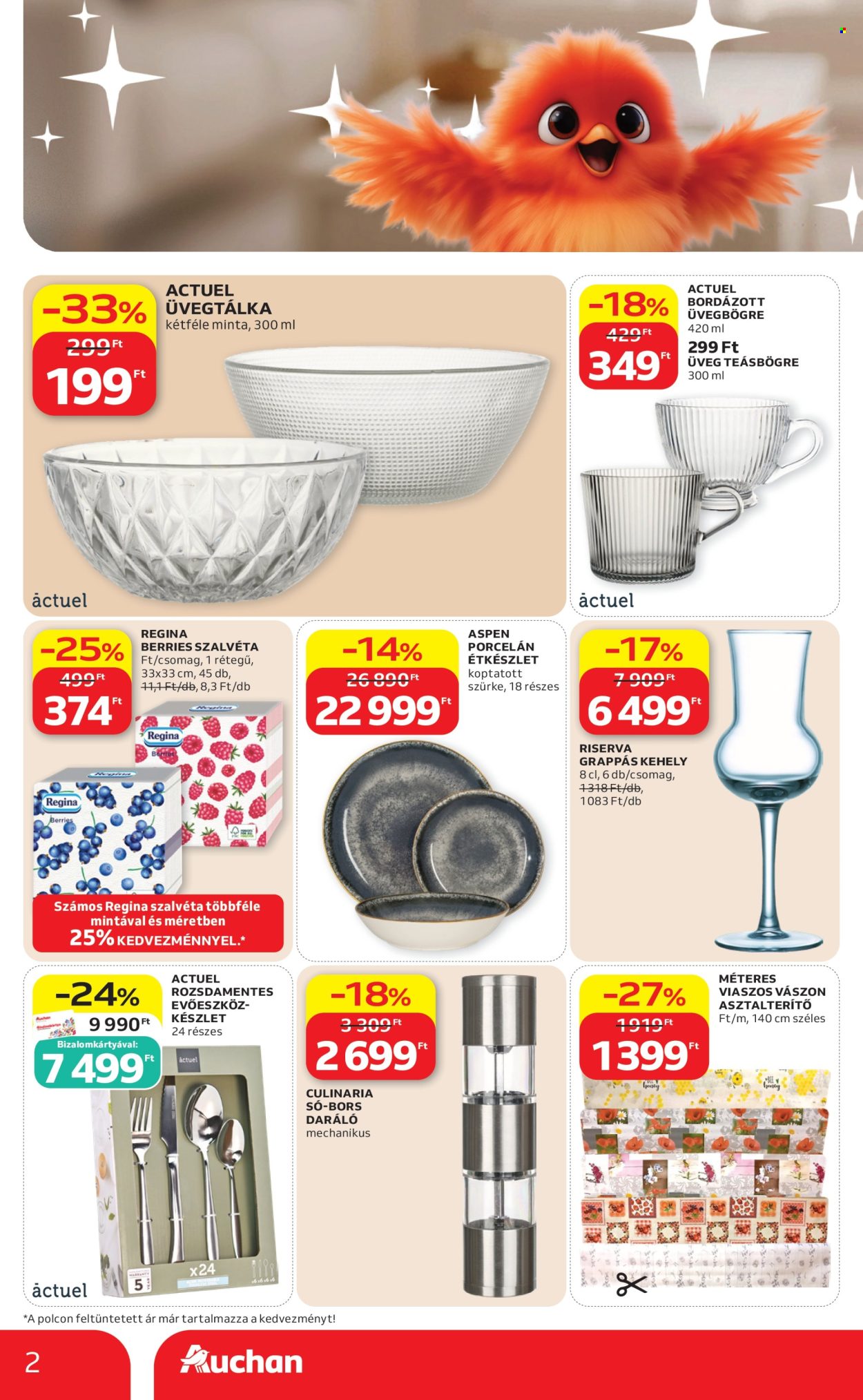 Auchan akciós újságok - 2026.08.21 - 2026.08.26. Oldal 2