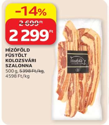 Hízóföld Füstölt Kolozsvári Szalonna