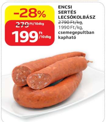 ENCSI SERTÉS LECSÓKOLBÁSZ
