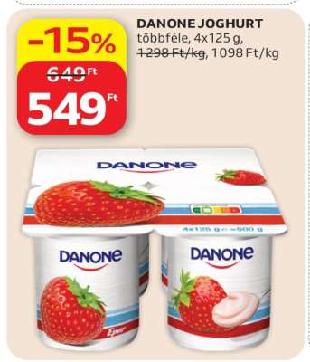 DANONE JOGHURT