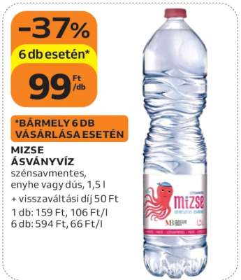 Mizse ásványvíz