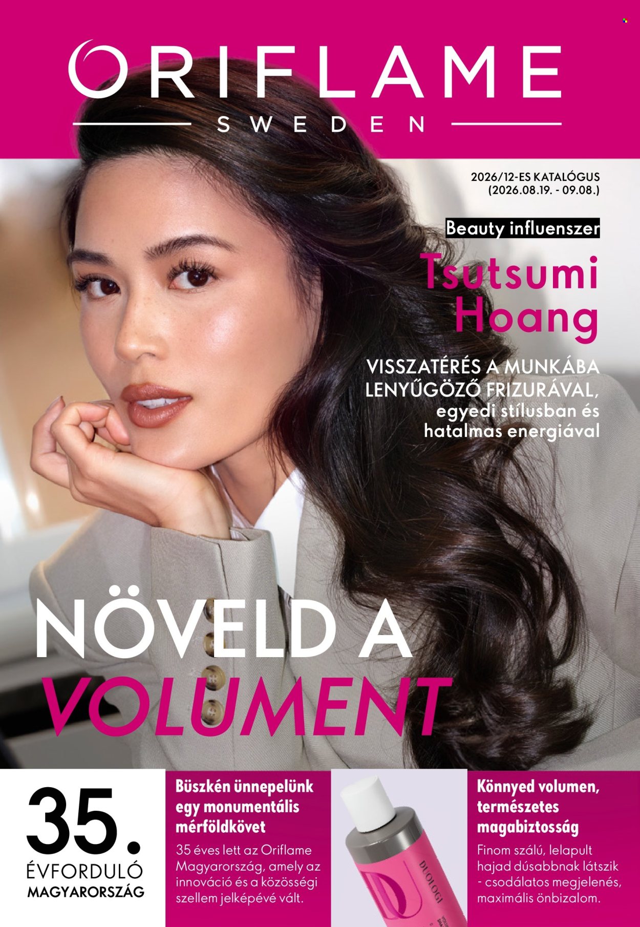 Oriflame akciós újságok - 2026.08.19 - 2026.09.08. Oldal 1