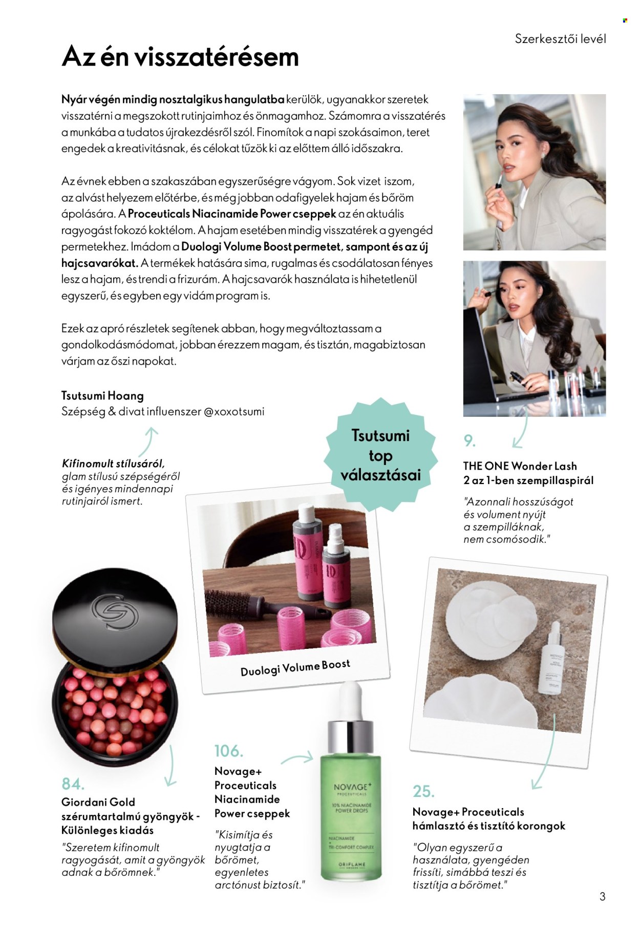 Oriflame akciós újságok - 2026.08.19 - 2026.09.08. Oldal 3