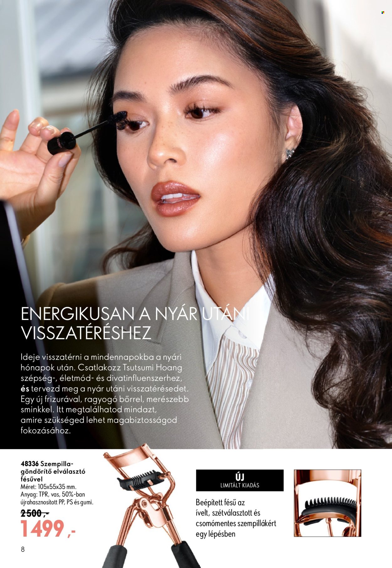 Oriflame akciós újságok - 2026.08.19 - 2026.09.08. Oldal 8