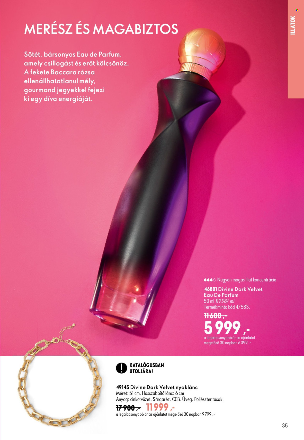 Oriflame akciós újságok - 2026.08.19 - 2026.09.08. Oldal 35