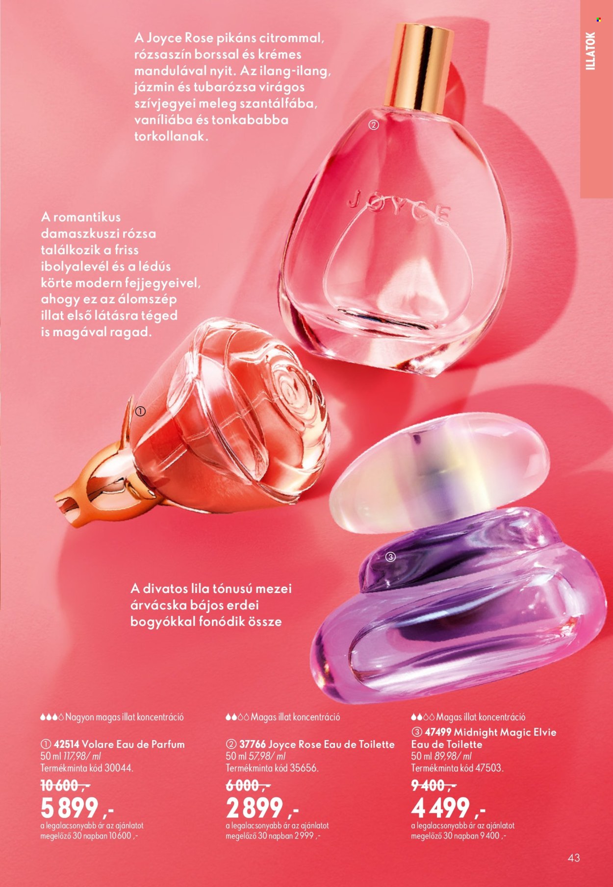 Oriflame akciós újságok - 2026.08.19 - 2026.09.08. Oldal 43