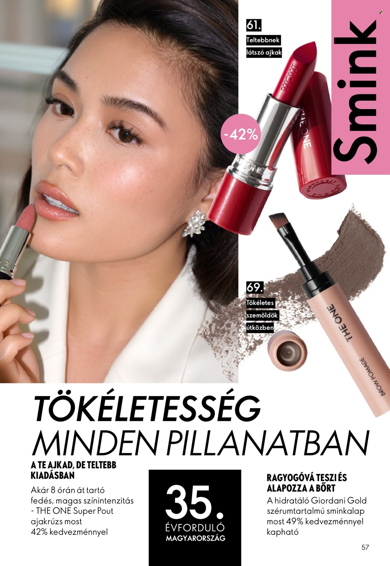 Oriflame akciós újságok - 2026.08.19 - 2026.09.08. Oldal 57