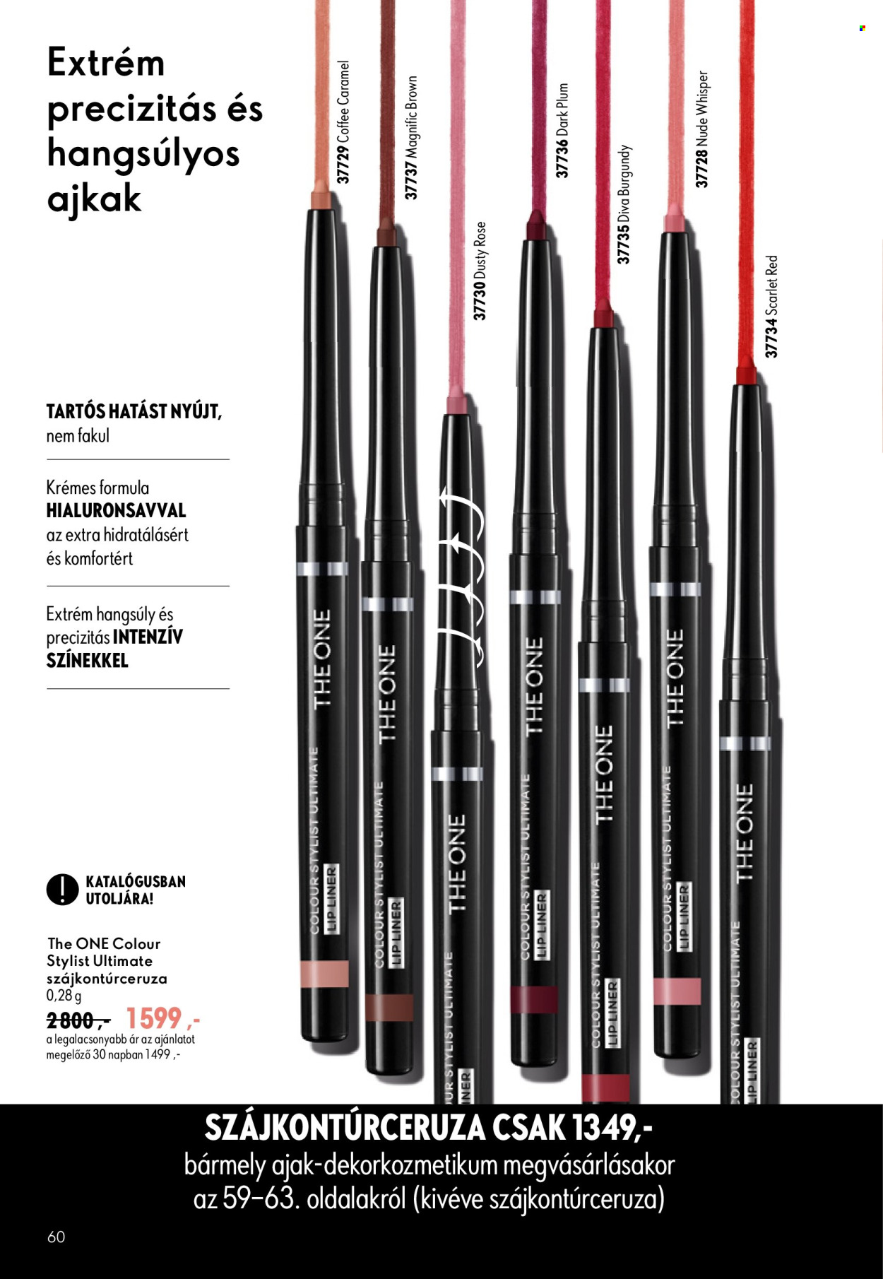 Oriflame akciós újságok - 2026.08.19 - 2026.09.08. Oldal 60