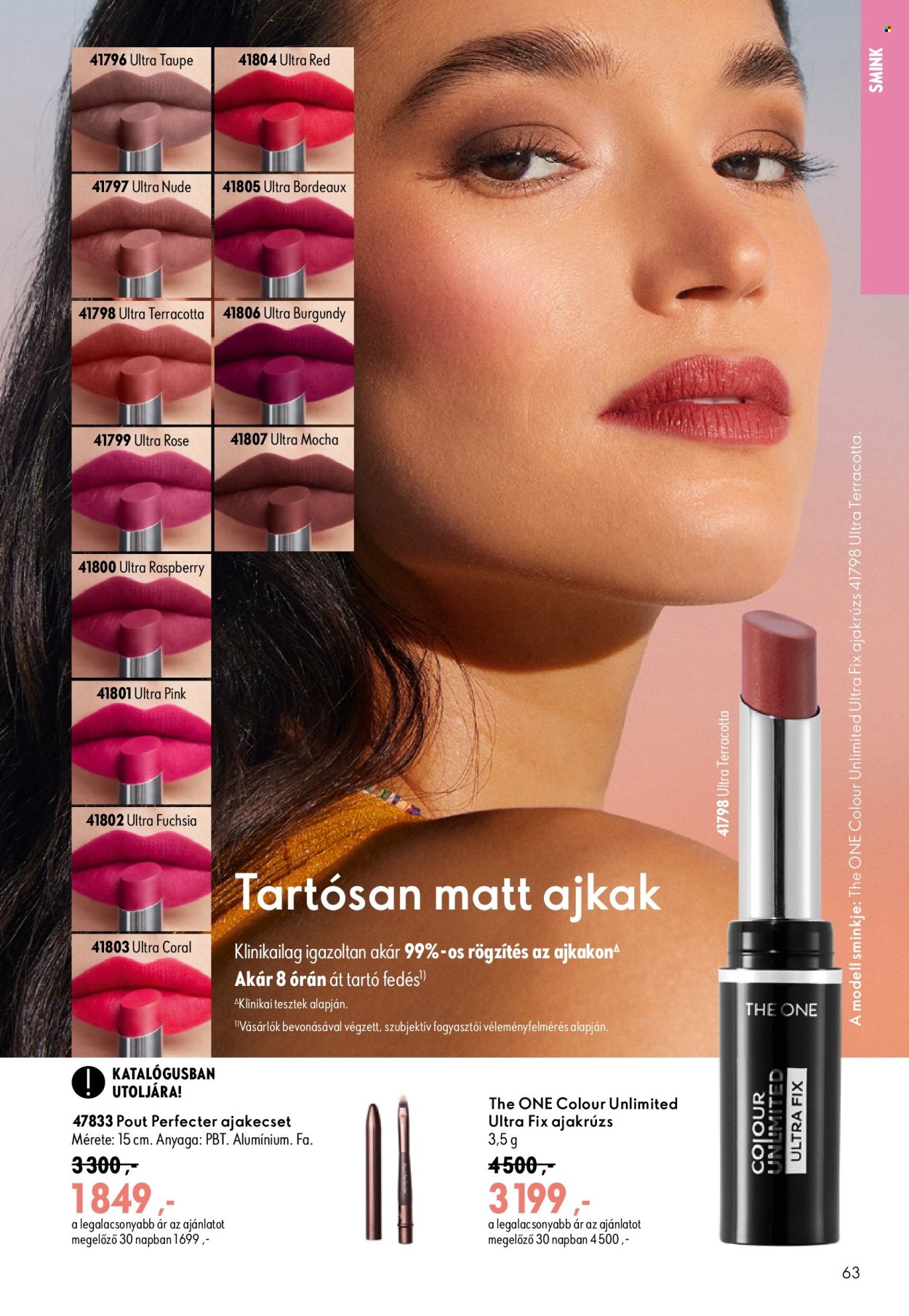 Oriflame akciós újságok - 2026.08.19 - 2026.09.08. Oldal 63