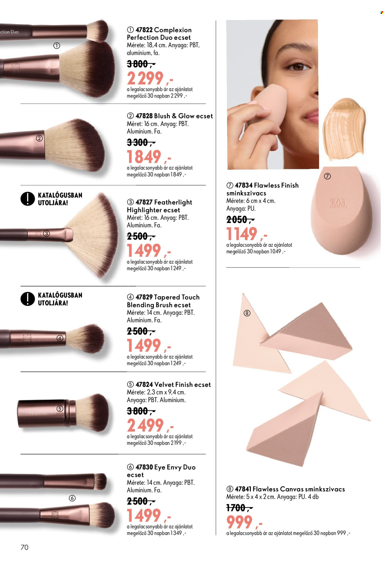 Oriflame akciós újságok - 2026.08.19 - 2026.09.08. Oldal 70