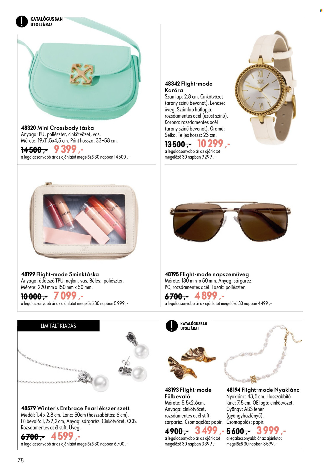 Oriflame akciós újságok - 2026.08.19 - 2026.09.08. Oldal 78