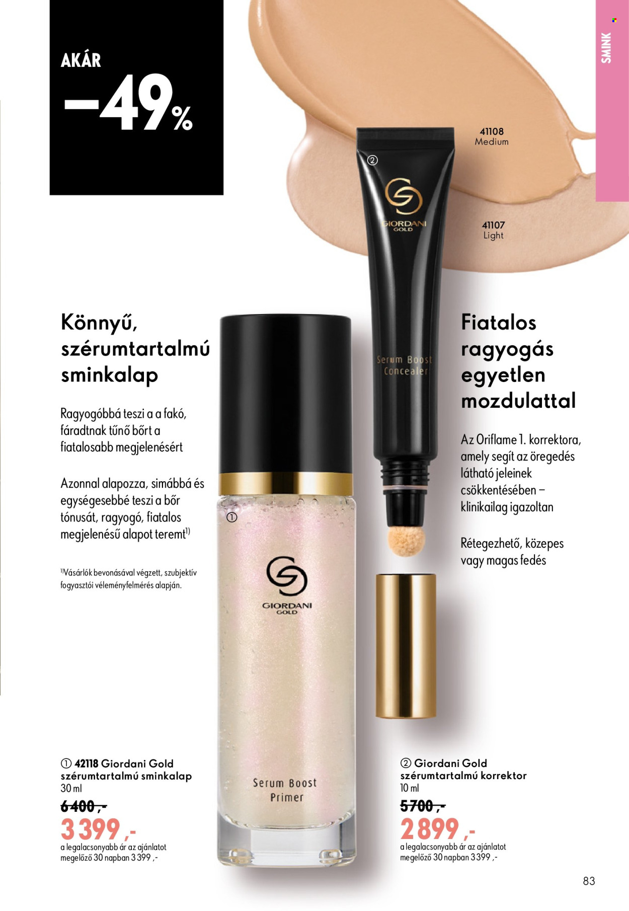 Oriflame akciós újságok - 2026.08.19 - 2026.09.08. Oldal 83