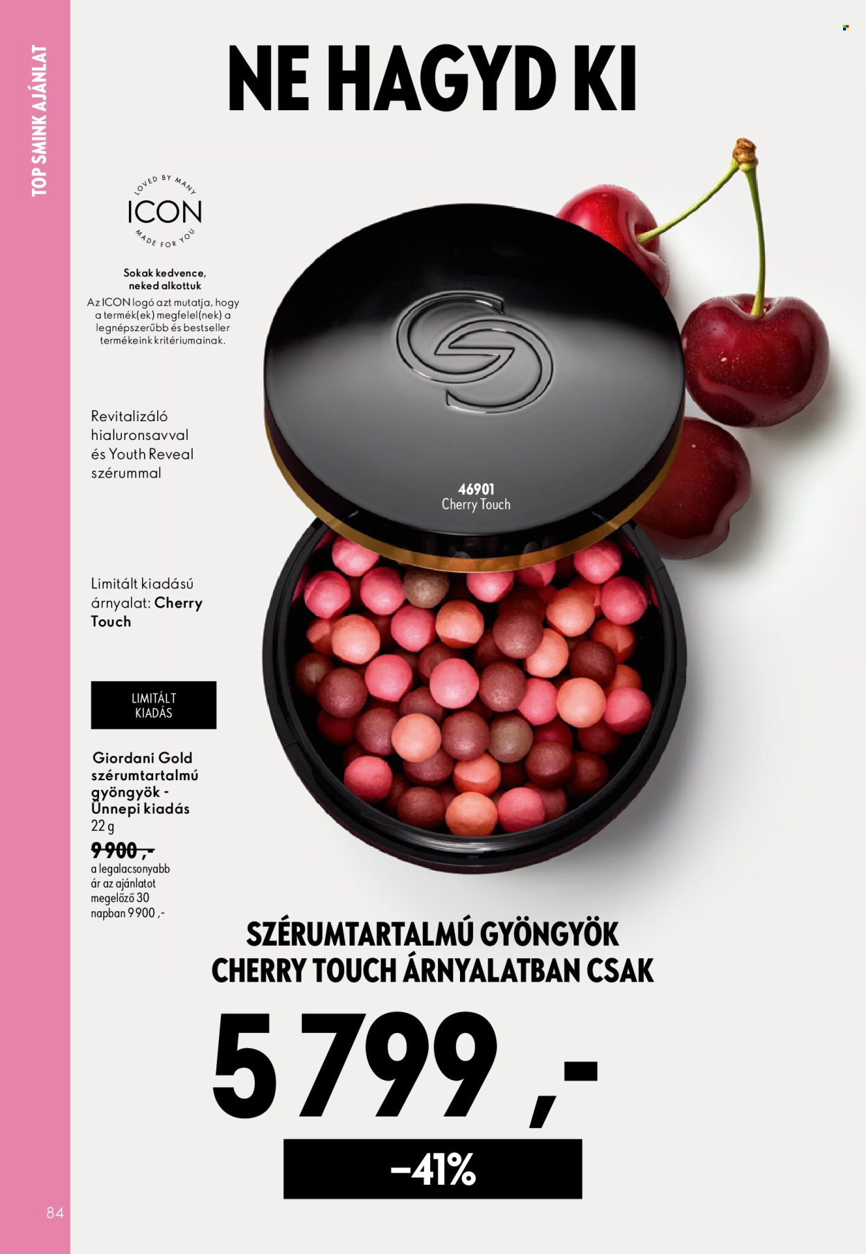 Oriflame akciós újságok - 2026.08.19 - 2026.09.08. Oldal 84
