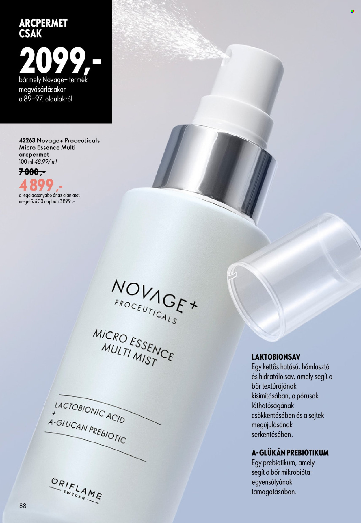 Oriflame akciós újságok - 2026.08.19 - 2026.09.08. Oldal 88