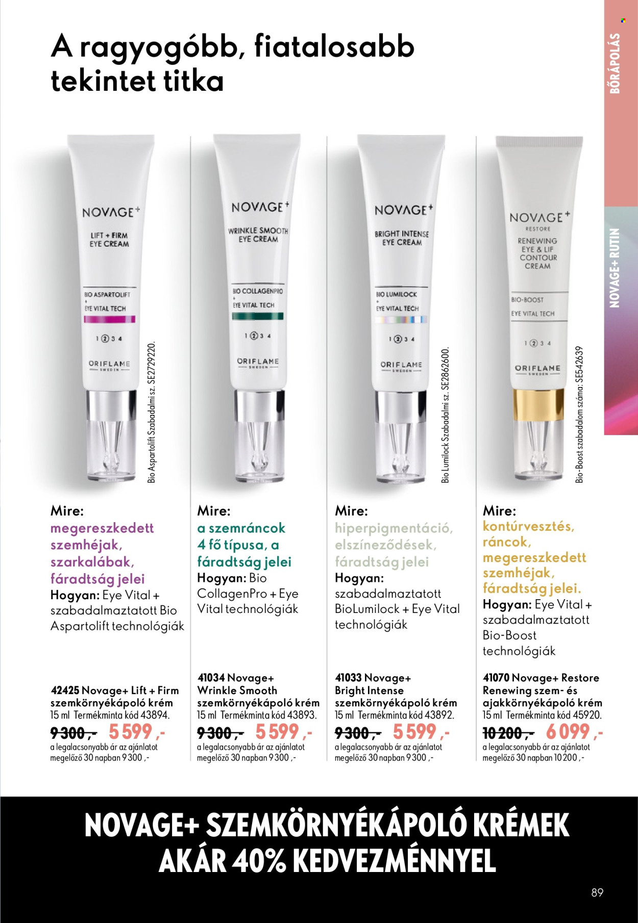 Oriflame akciós újságok - 2026.08.19 - 2026.09.08. Oldal 89