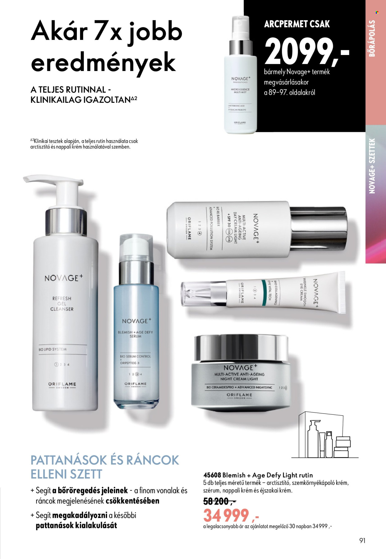 Oriflame akciós újságok - 2026.08.19 - 2026.09.08. Oldal 91