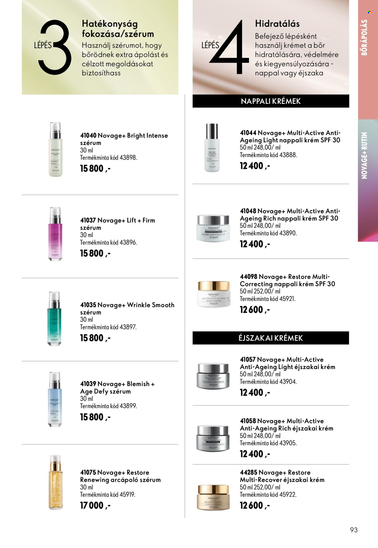 Oriflame akciós újságok - 2026.08.19 - 2026.09.08. Oldal 93