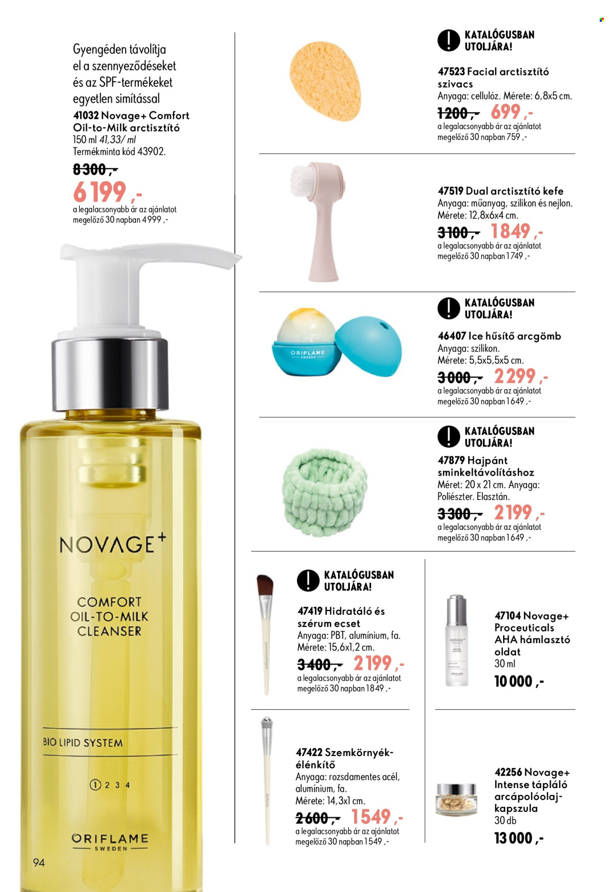 Oriflame akciós újságok - 2026.08.19 - 2026.09.08. Oldal 94