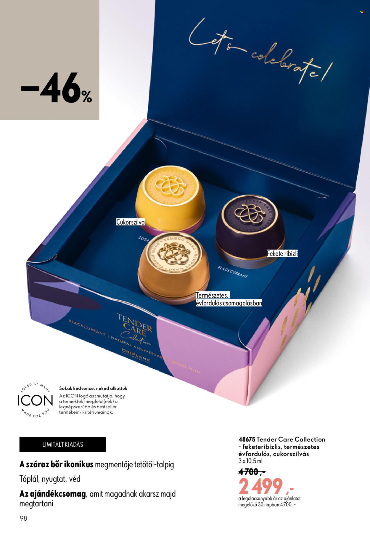 Oriflame akciós újságok - 2026.08.19 - 2026.09.08. Oldal 98