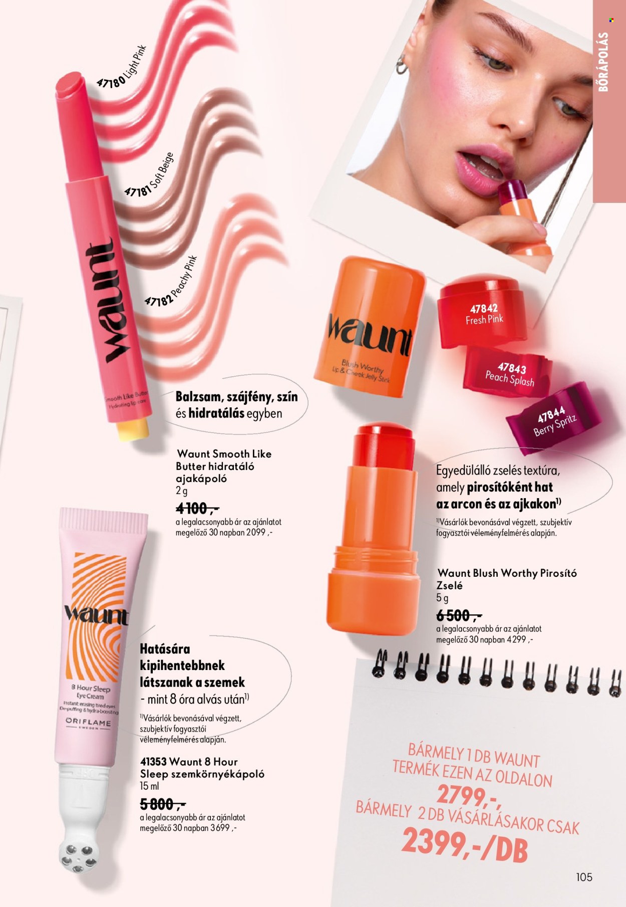 Oriflame akciós újságok - 2026.08.19 - 2026.09.08. Oldal 105