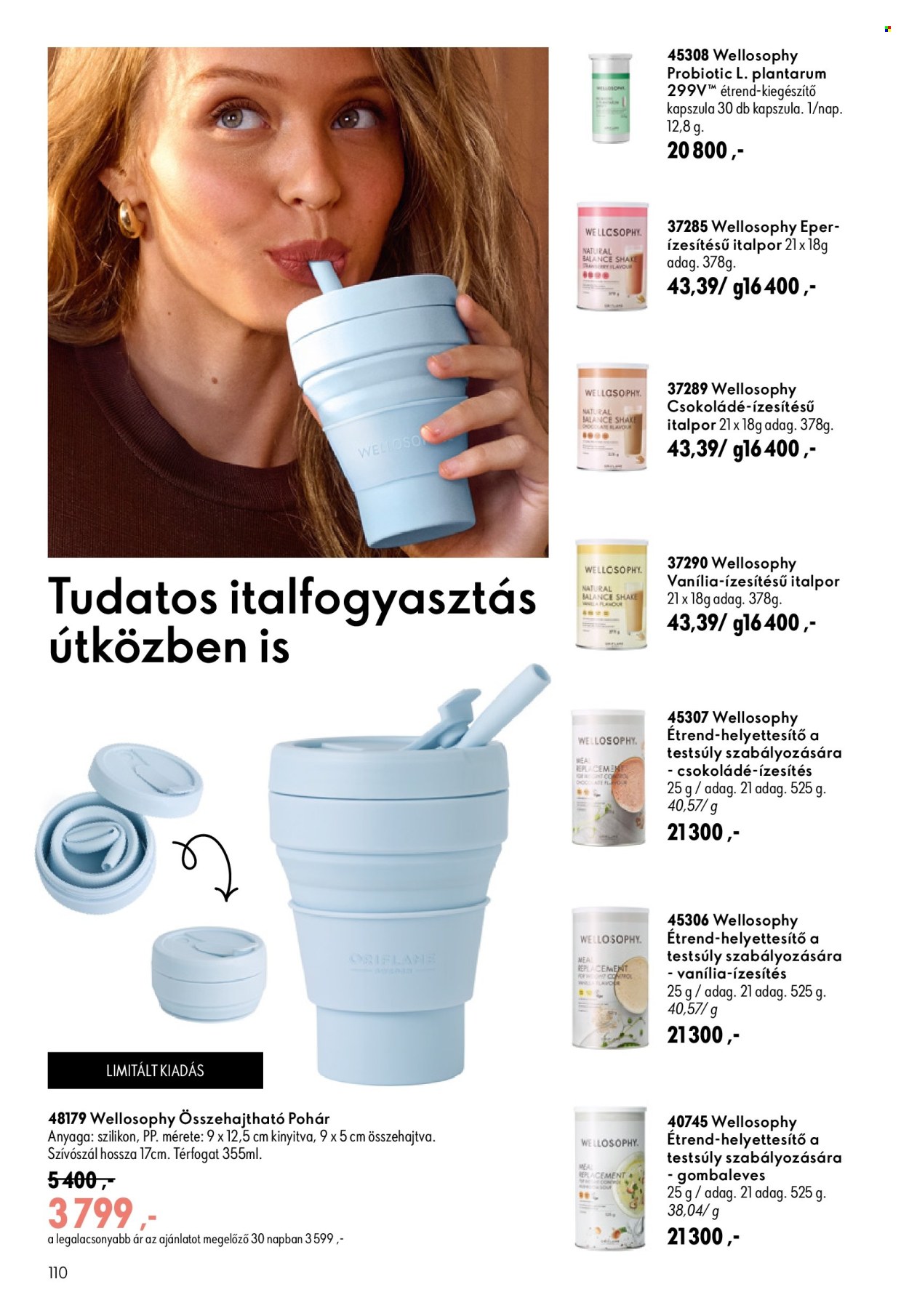 Oriflame akciós újságok - 2026.08.19 - 2026.09.08. Oldal 110
