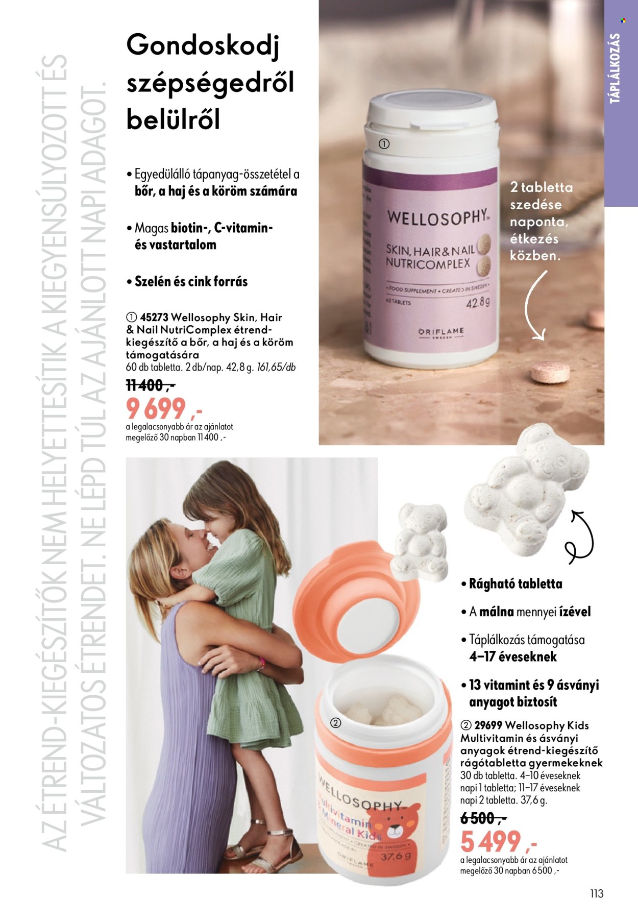 Oriflame akciós újságok - 2026.08.19 - 2026.09.08. Oldal 113