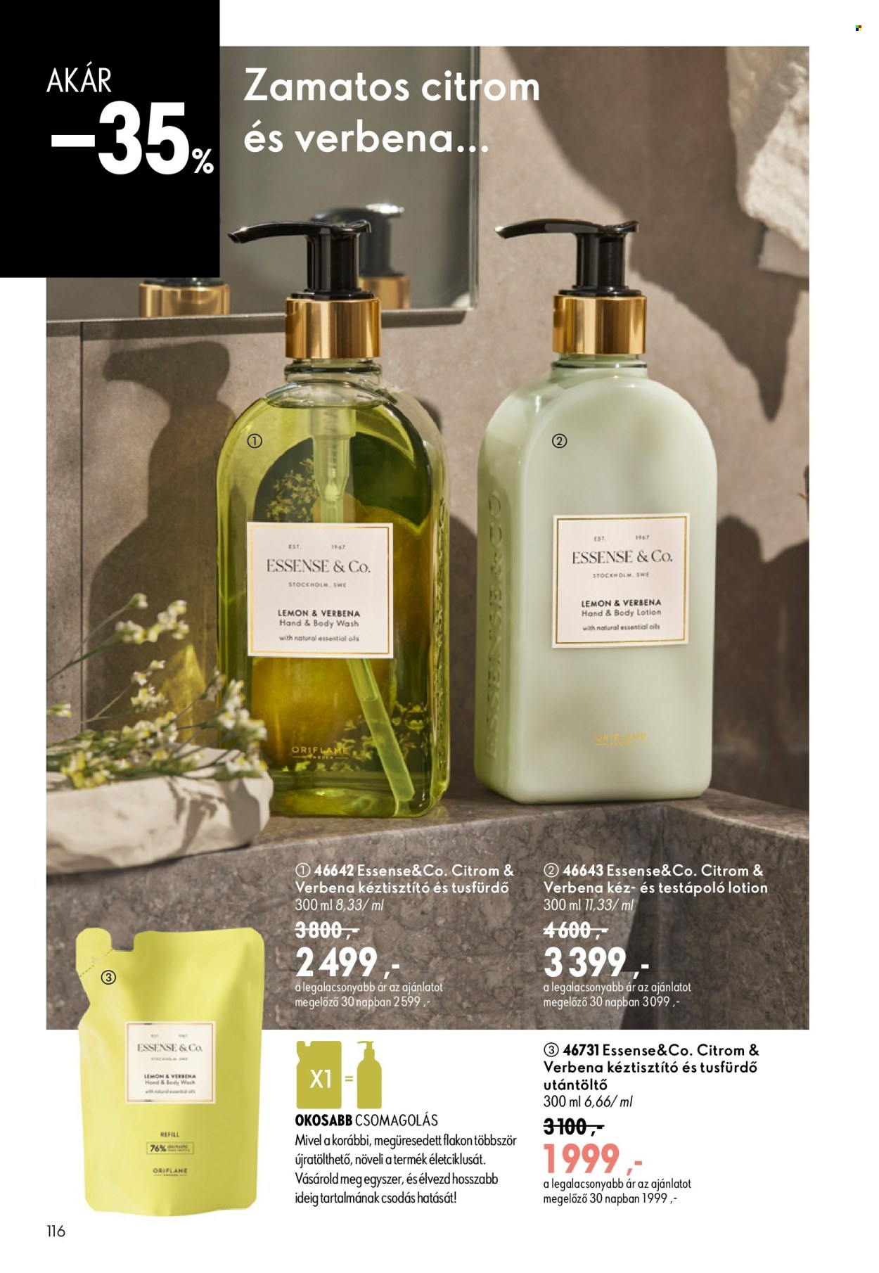 Oriflame akciós újságok - 2026.08.19 - 2026.09.08. Oldal 116