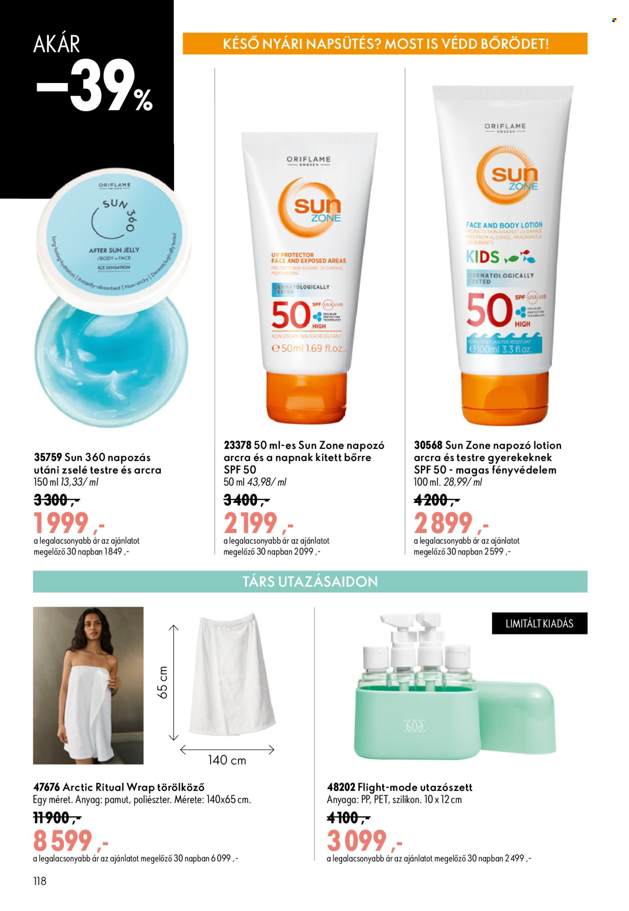 Oriflame akciós újságok - 2026.08.19 - 2026.09.08. Oldal 118