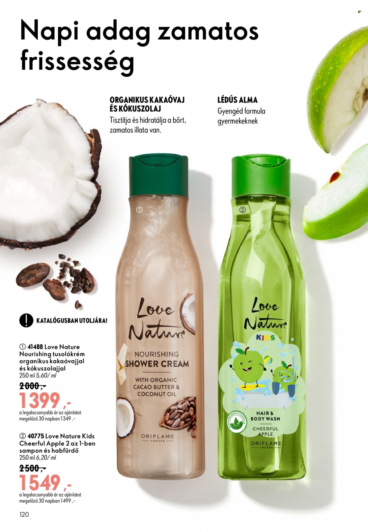 Oriflame akciós újságok - 2026.08.19 - 2026.09.08. Oldal 120