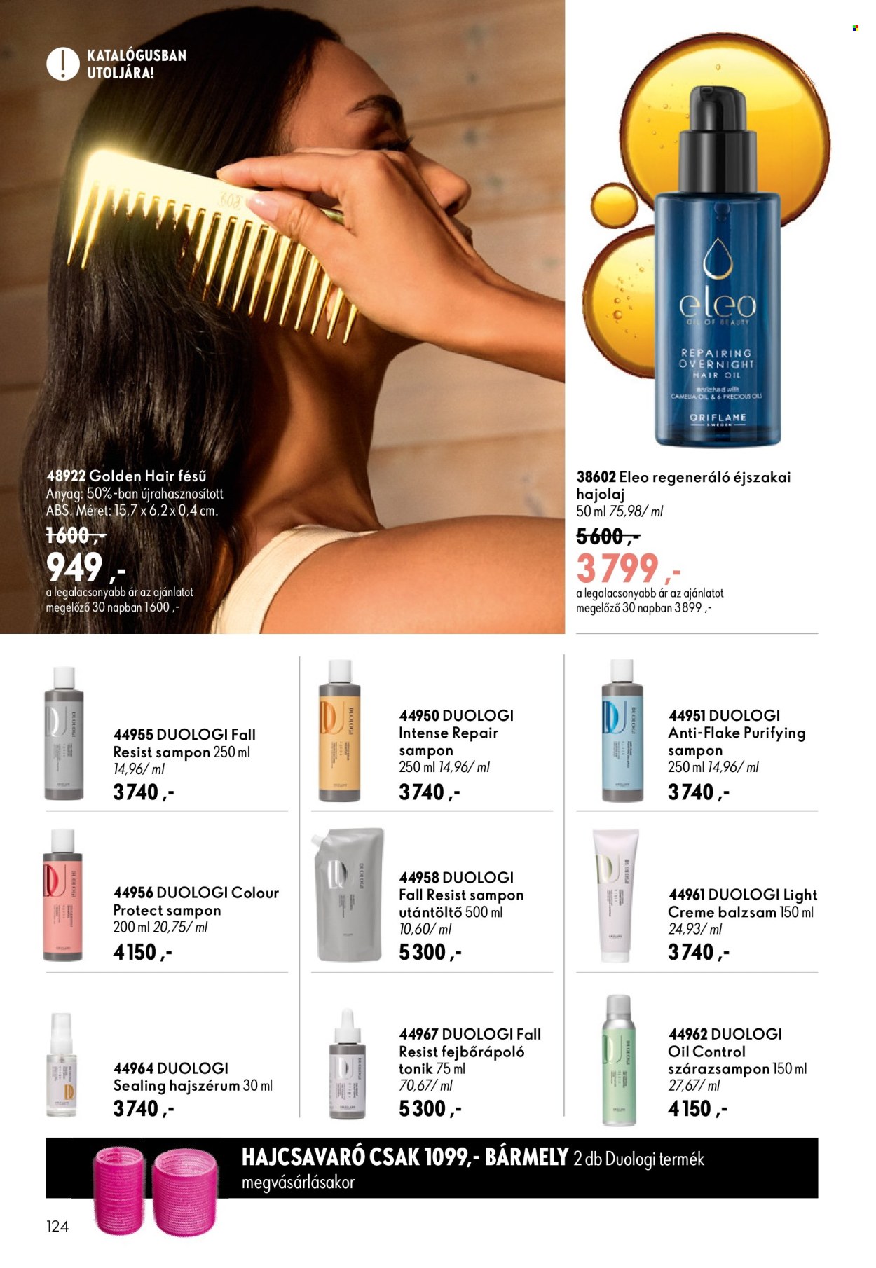 Oriflame akciós újságok - 2026.08.19 - 2026.09.08. Oldal 124
