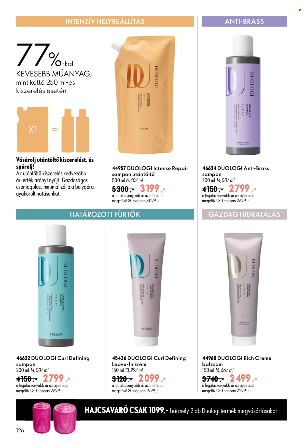 Oriflame akciós újságok - 2026.08.19 - 2026.09.08. Oldal 126