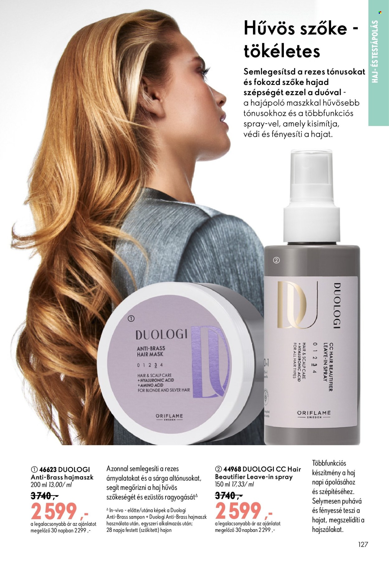 Oriflame akciós újságok - 2026.08.19 - 2026.09.08. Oldal 127