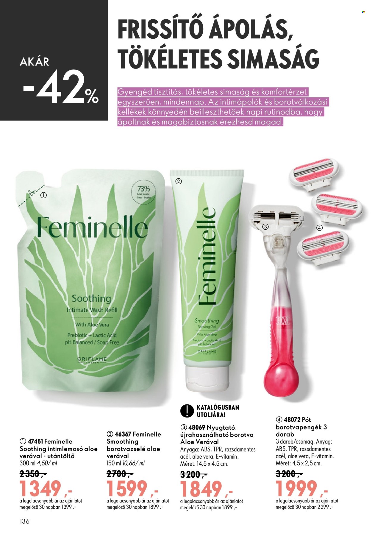 Oriflame akciós újságok - 2026.08.19 - 2026.09.08. Oldal 136