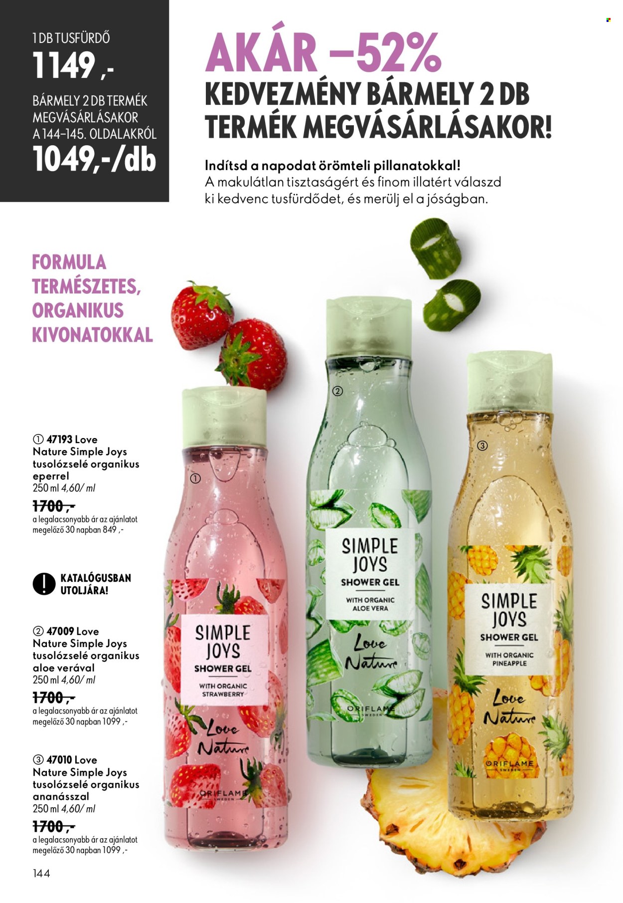 Oriflame akciós újságok - 2026.08.19 - 2026.09.08. Oldal 144