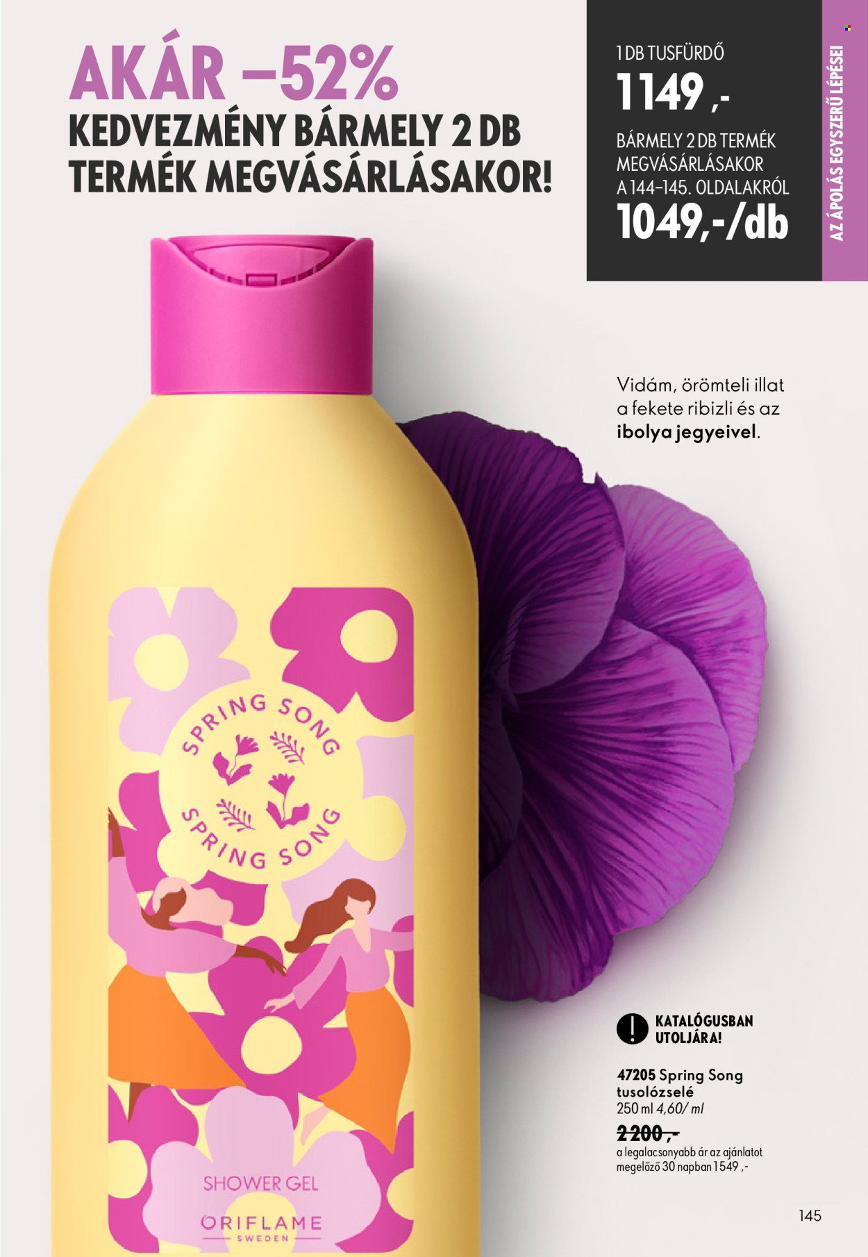 Oriflame akciós újságok - 2026.08.19 - 2026.09.08. Oldal 145