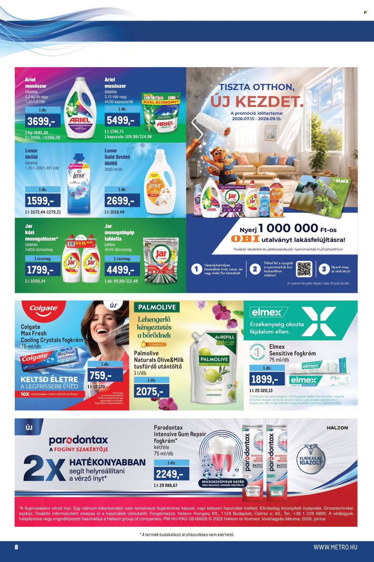 Metro akciós újságok - 2026.08.17 - 2026.08.31. Oldal 8