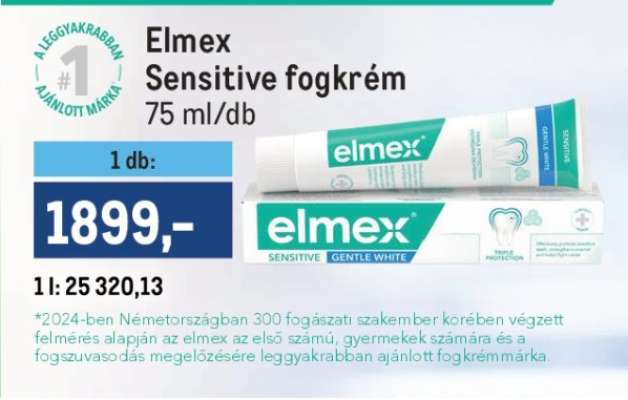 Elmex Sensitive fogkrém
