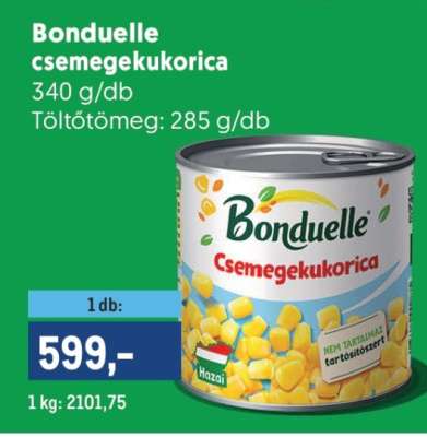 Bonduelle Csemegekukorica