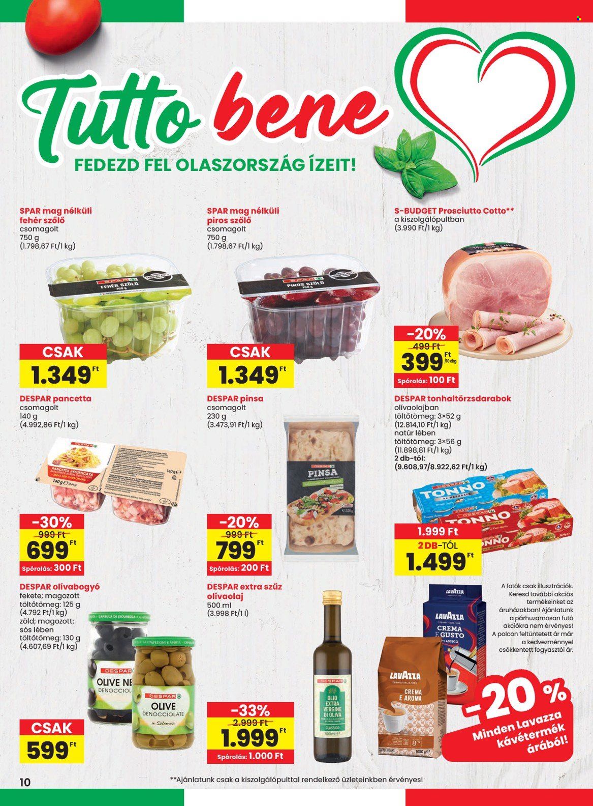 SPAR akciós újságok - 2026.08.27 - 2026.09.02. Oldal 10