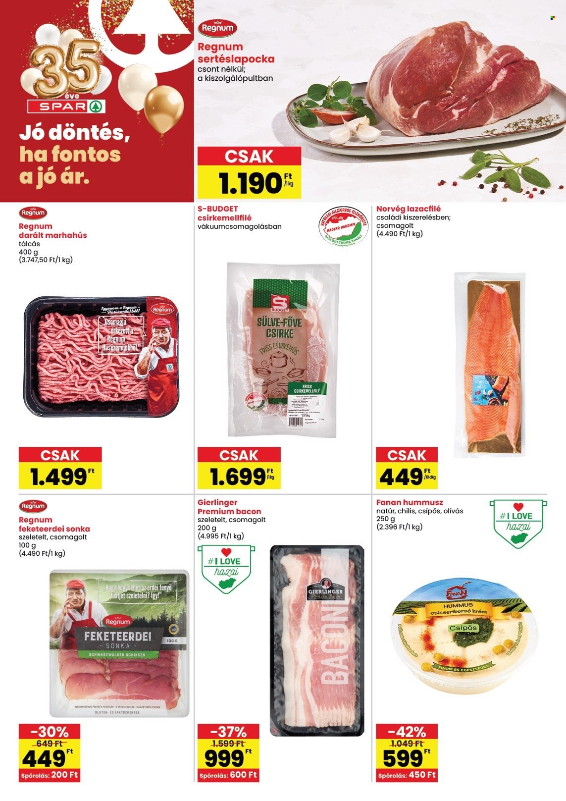SPAR Szupermarket akciós újságok - 2026.08.27 - 2026.09.02. Oldal 2